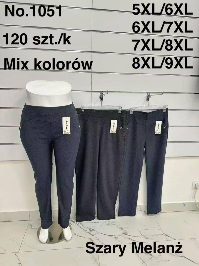 Leginsy damskie Roz 5XL-9XL, Mix kolor Paczka 10 szt